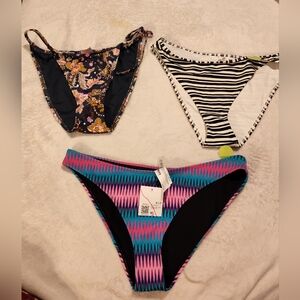 NWT! 3- XL Bikini Bottoms